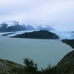 Grey Glacier Entering Grey Lake